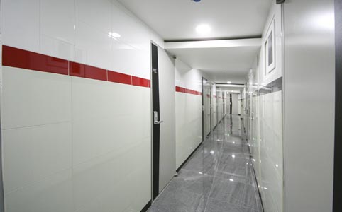 스프링클러, 소화기, 화재감지기, CCTV